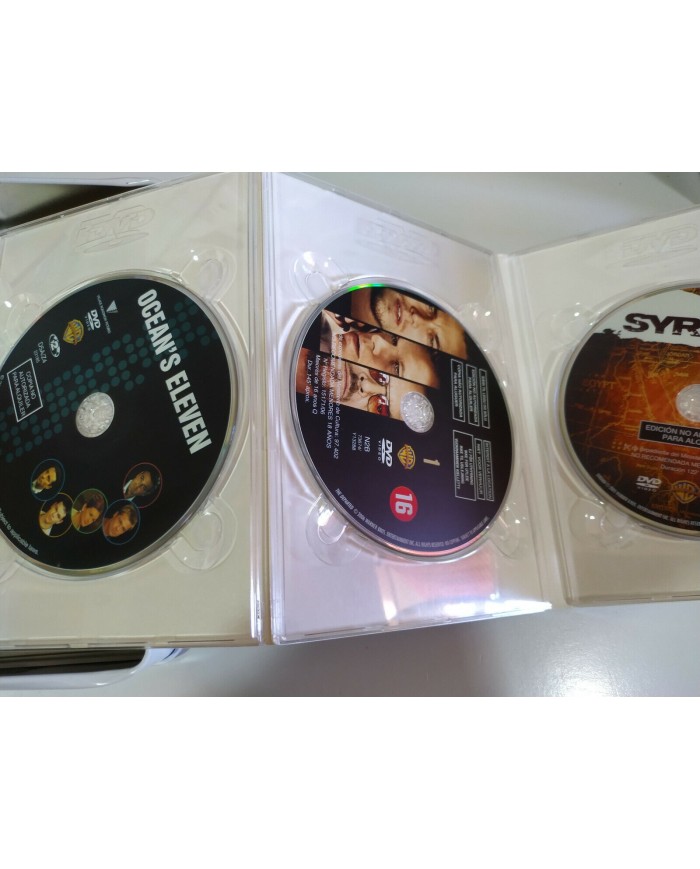 MATT DAMON Coleccion 5 Peliculas Ocean?s Syriana TIN BOX STEELBOOK 5 x DVD - 3T