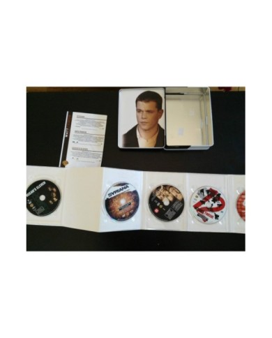 MATT DAMON Coleccion 5 Peliculas Ocean?s Syriana TIN BOX STEELBOOK 5 x DVD - 3T MATT DAMON Coleccion 5 Peliculas Ocean?s Syriana TIN BOX STEELBOOK 5 x DVD - 3T