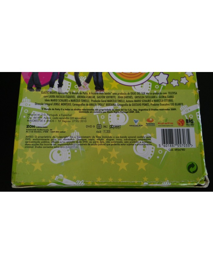 Patito Feo Volumen 2 - 5 x DVD Edicion ESPAÑOLa - 20 Capitulos 21-40 - 3T