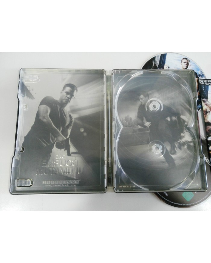 BOURNE ULTIMATUM 2 DVD STEELBOOK ENGLISH DEUTSCH - GERMAN EDITION MATT DAMON AM