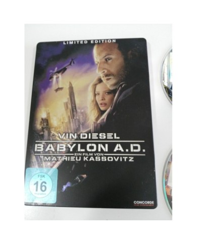 BABYLON A.D. 2 DVD STEELBOOK ENGLISH DEUTSCH - GERMAN EDITION VIN DIESEL - AM BABYLON A.D. 2 DVD STEELBOOK ENGLISH DEUTSCH - GERMAN EDITION VIN DIESEL - AM