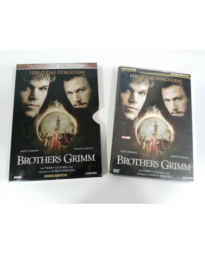 BROTHERS GRIMM DVD STEELBOX ENGLISH DEUTSCH - GERMAN EDITION MATT DAMON - AM