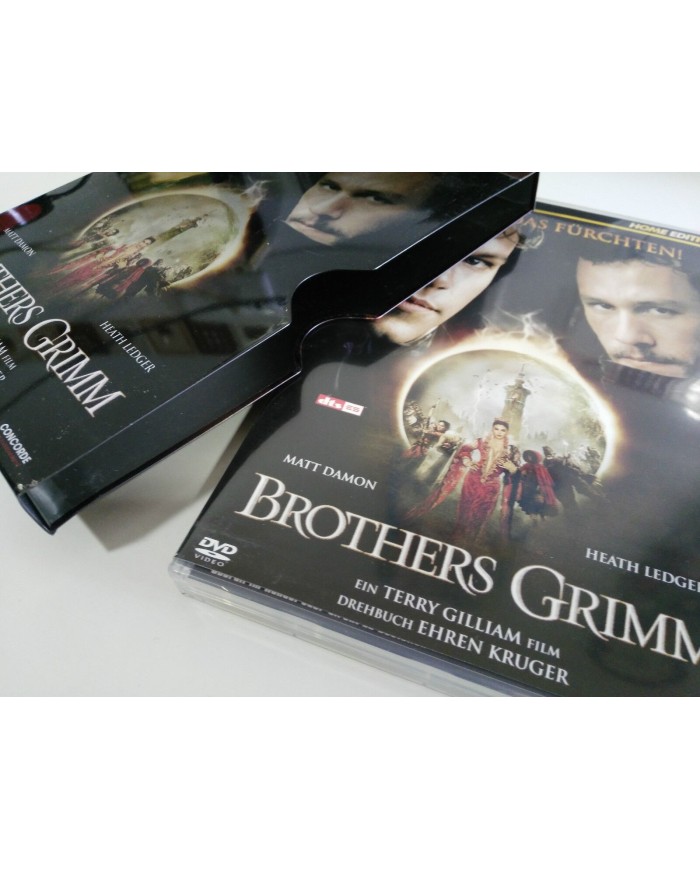BROTHERS GRIMM DVD STEELBOX ENGLISH DEUTSCH - GERMAN EDITION MATT DAMON - AM