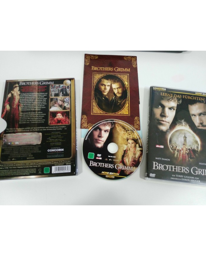 BROTHERS GRIMM DVD STEELBOX ENGLISH DEUTSCH - GERMAN EDITION MATT DAMON - AM