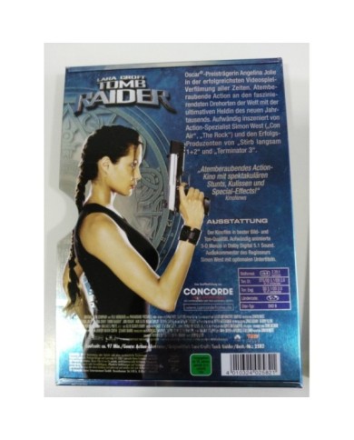 TOMB RAIDER LARA CROFT DVD STEELBOX ENGLISH DEUTSCH - GERMAN EDITION - AM TOMB RAIDER LARA CROFT DVD STEELBOX ENGLISH DEUTSCH - GERMAN EDITION - AM
