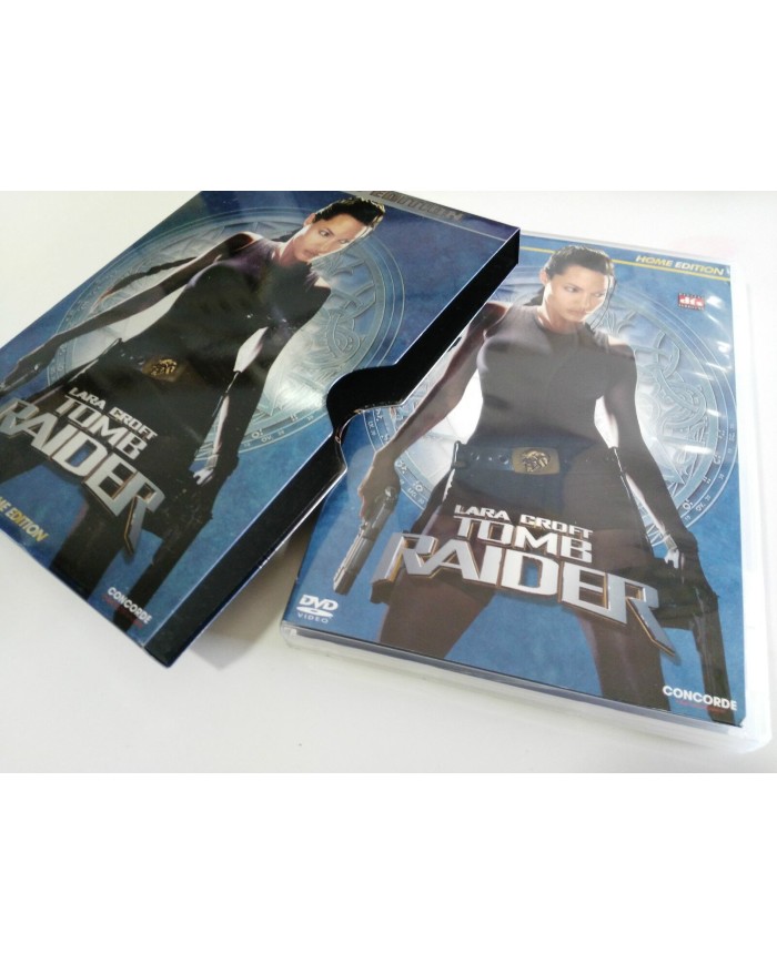 TOMB RAIDER LARA CROFT DVD STEELBOX ENGLISH DEUTSCH - GERMAN EDITION - AM