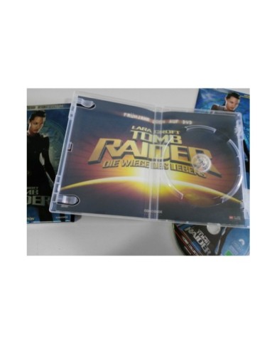TOMB RAIDER LARA CROFT DVD STEELBOX ENGLISH DEUTSCH - GERMAN EDITION - AM TOMB RAIDER LARA CROFT DVD STEELBOX ENGLISH DEUTSCH - GERMAN EDITION - AM