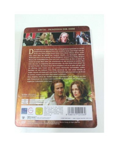 GWYN DVD + EXTRAS STEELBOX DEUTSCH - GERMAN Ed KEIRA KNIGHTLEY HOLOGRAPHIC - AM GWYN DVD + EXTRAS STEELBOX DEUTSCH - GERMAN Ed KEIRA KNIGHTLEY HOLOGRAPHIC - AM