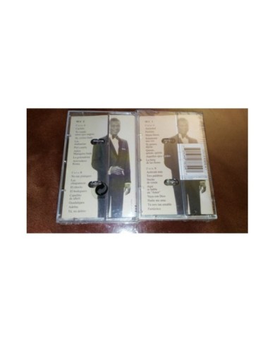 NAT KING COLE CANTA EN ESPAÑOL DOBLE 2 X CINTA TAPE CASSETTE PRECINTADA Am