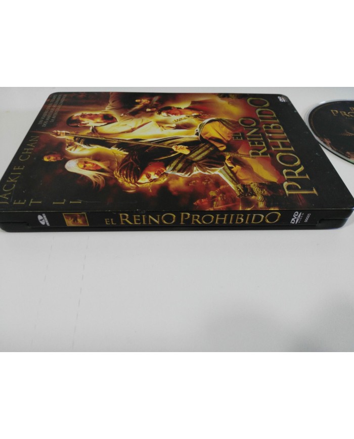 EL REINO PROHIBIDO JET LI  JACKIE CHAN 2 DVD CASTELLANO E INGL?S STEELBOOK - AM