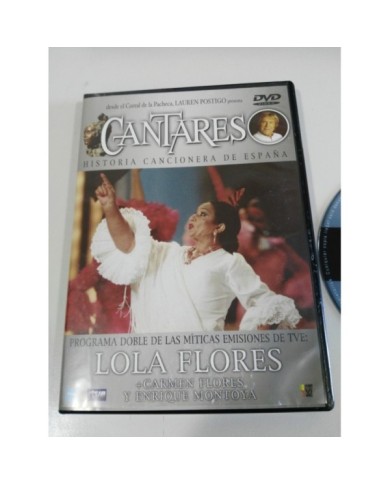 LOLA FLORES + CARMEN FLORES + ENRIQUE MONTOYA DVD CANTARES CORRAL LA PACHECA Am LOLA FLORES + CARMEN FLORES + ENRIQUE MONTOYA DVD CANTARES CORRAL LA PACHECA Am