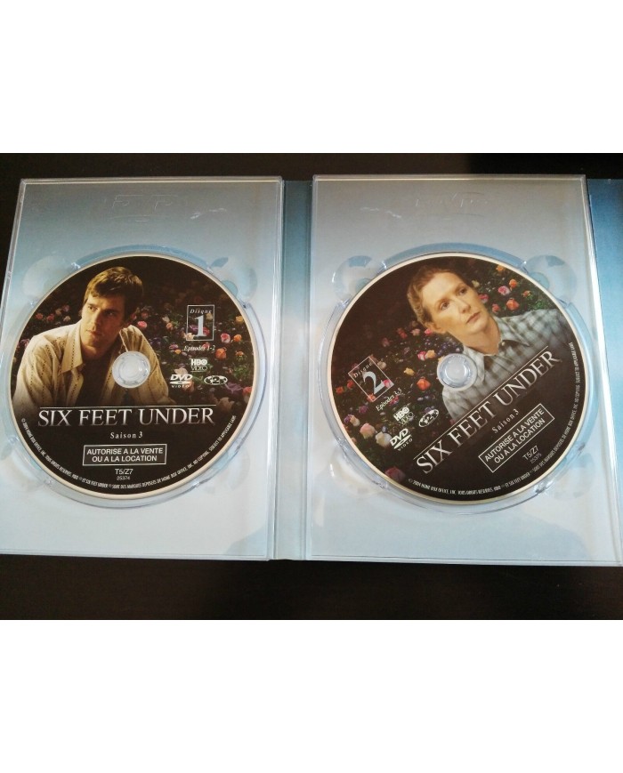 SIX FEET UNDER COMPLETE SAISON 3 DELUXE BOX EDITION 5 DVD ENGLISH FRANCAIS - AM
