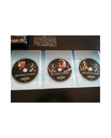 SIX FEET UNDER COMPLETE SAISON 3 DELUXE BOX EDITION 5 DVD ENGLISH FRANCAIS - AM SIX FEET UNDER COMPLETE SAISON 3 DELUXE BOX EDITION 5 DVD ENGLISH FRANCAIS - AM