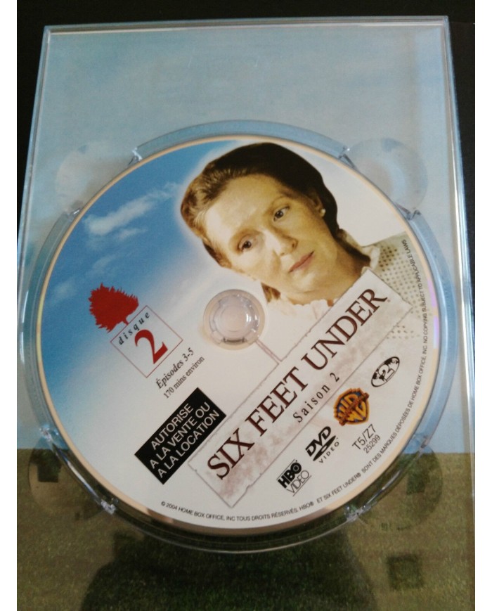 SIX FEET UNDER COMPLETE SAISON 2 DELUXE BOX EDITION 5 DVD ENGLISH FRANCAIS - AM