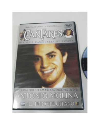 ANTONIO MOLINA + EL PRINCIPE GITANO DVD CANTARES CORRAL DE LA PACHECA Am ANTONIO MOLINA + EL PRINCIPE GITANO DVD CANTARES CORRAL DE LA PACHECA Am