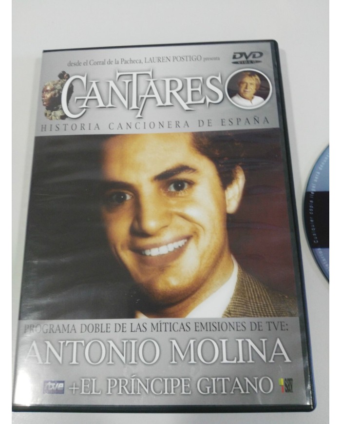 ANTONIO MOLINA + EL PRINCIPE GITANO DVD CANTARES CORRAL DE LA PACHECA Am