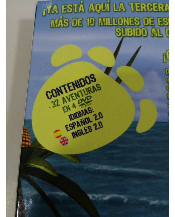 DINOTREN TEMPORADA 3 - 4 DVD 32 AVENTURAS SERIE TV CLAN ESPAÑOL ENGLISH - 3T