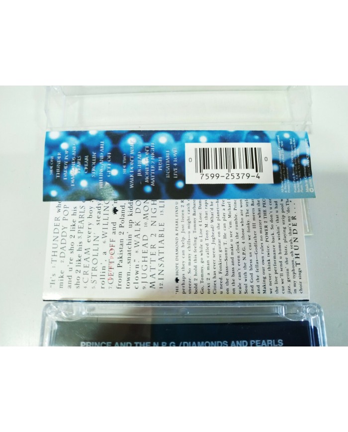 PRINCE & THE NEW POWER GENERATION DIAMONDS AND PEARLS 1991 Cinta Cassette - 3T