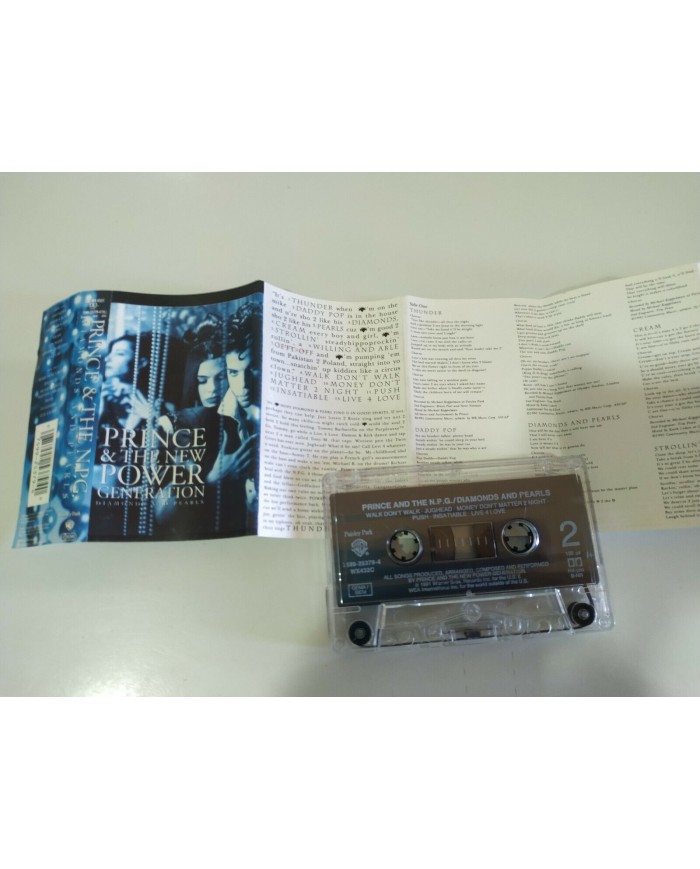 PRINCE & THE NEW POWER GENERATION DIAMONDS AND PEARLS 1991 Cinta Cassette - 3T