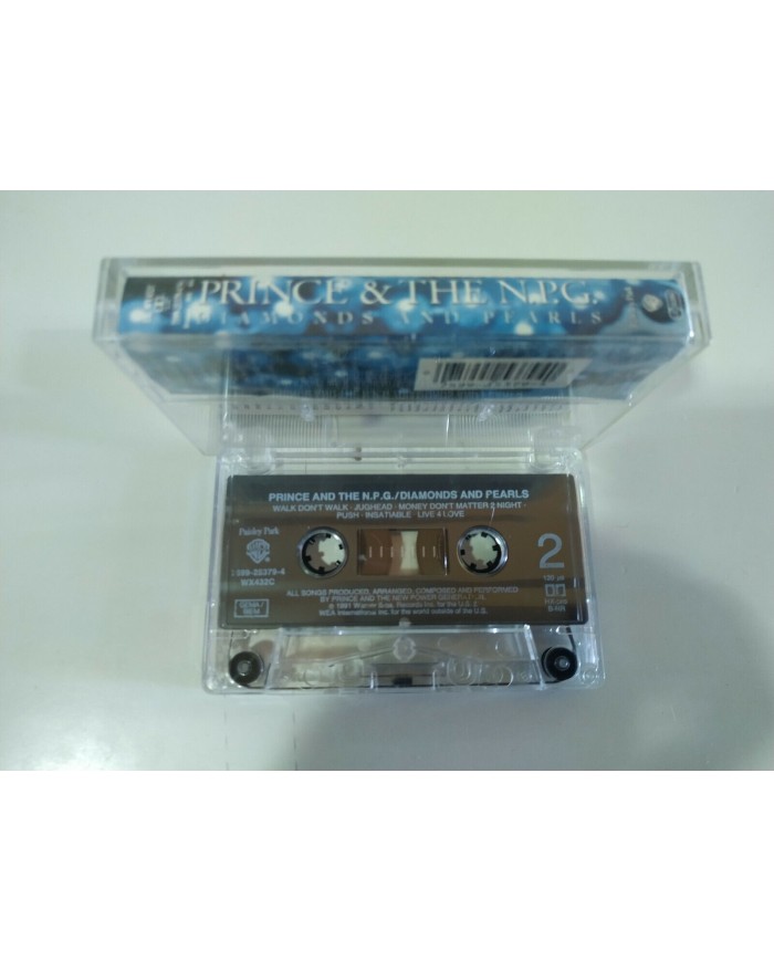 PRINCE & THE NEW POWER GENERATION DIAMONDS AND PEARLS 1991 Cinta Cassette - 3T