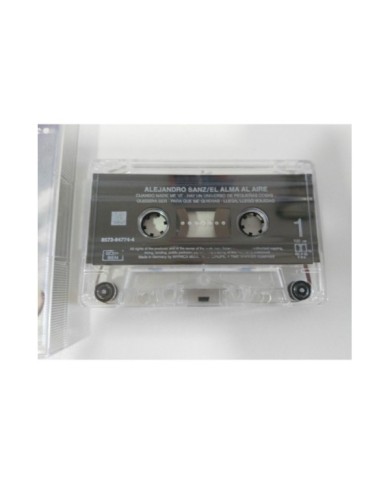 ALEJANDRO SANZ El Alma Al Aire 2000 WEA German Press - Cinta Tape Cassette 3T
