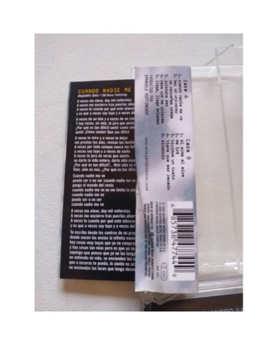 ALEJANDRO SANZ El Alma Al Aire 2000 WEA German Press - Cinta Tape Cassette 3T