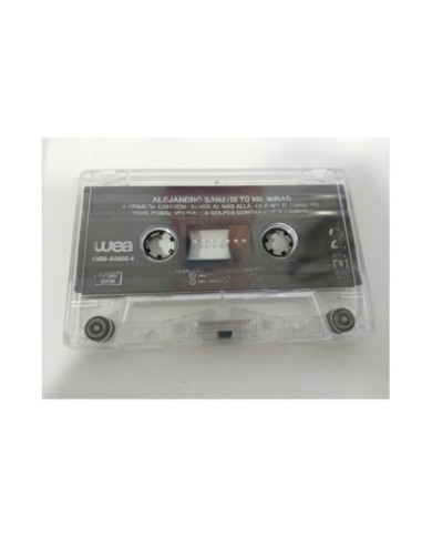 ALEJANDRO SANZ SI TU ME MIRAS 1993 CINTA TAPE CASSETTE GERMAN EDITION WEA 3T