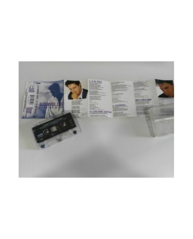 ALEJANDRO SANZ SI TU ME MIRAS 1993 CINTA TAPE CASSETTE GERMAN EDITION WEA 3T
