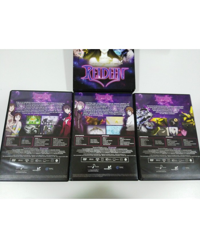REIDEEN SERIE COMPLETA 26 EPISODIOS - 6 DVD + EXTRAS PRODUCTION I.G. REGION 2 AM
