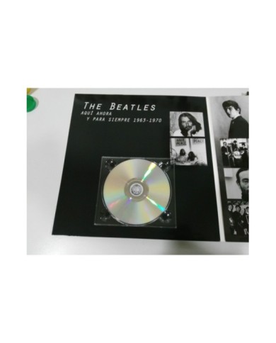 THE BEATLES AQUI AHORA Y PARA SIEMPRE 1963-1970 DVD con Forma de VINILO Am THE BEATLES AQUI AHORA Y PARA SIEMPRE 1963-1970 DVD con Forma de VINILO Am