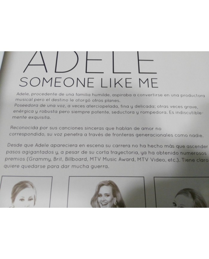 ADELE SOMEONE LIKE ME DVD EDICION VINILO SPANISH EDITION - Am
