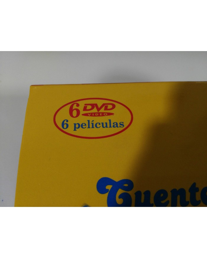 CUENTOS INFANTILES DE AVENTURAS 6 DVD EN CAJA GRANDE ALI BABA SIMBAD