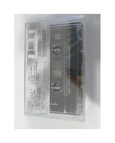 ALEJANDRO SANZ El Alma Al Aire 2000 WEA German Edit Cinta Tape Cassette Nueva 3T