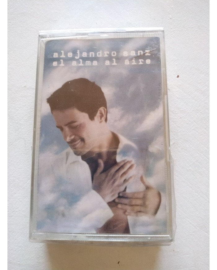 ALEJANDRO SANZ El Alma Al Aire 2000 WEA German Edit Cinta Tape Cassette Nueva 3T