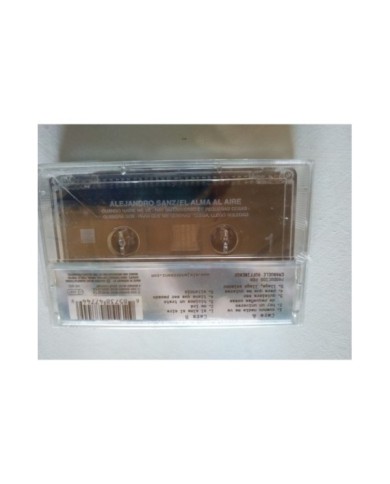 ALEJANDRO SANZ El Alma Al Aire 2000 WEA German Edit Cinta Tape Cassette Nueva 3T