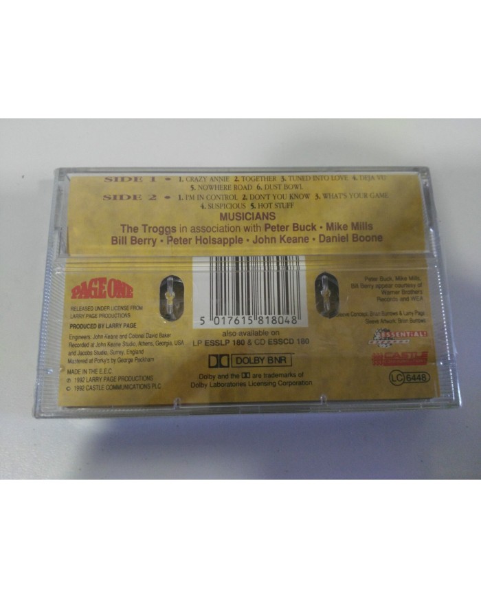 THE TROGGS ATHENS ANDOVER CINTA TAPE CASSETTE CASTLE 1992 NEW NUEVA SEALED Am