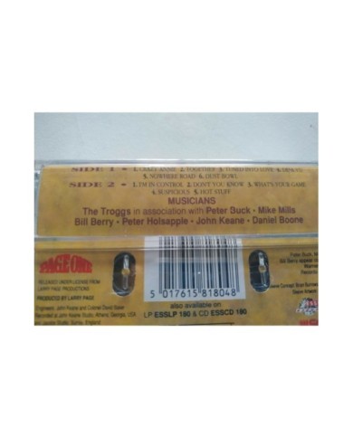 THE TROGGS ATHENS ANDOVER CINTA TAPE CASSETTE CASTLE 1992 NEW NUEVA SEALED Am