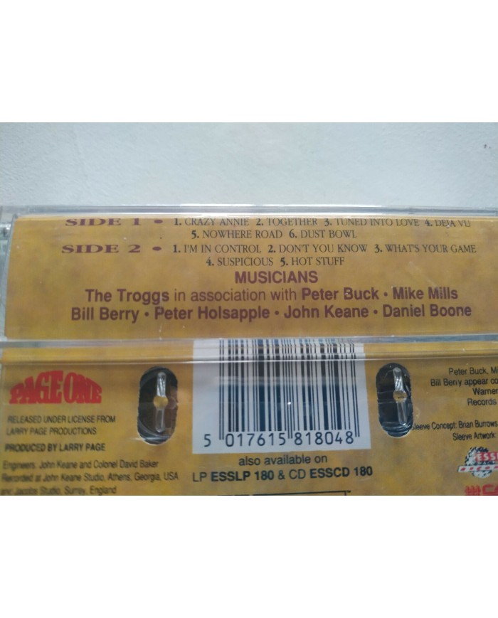 THE TROGGS ATHENS ANDOVER CINTA TAPE CASSETTE CASTLE 1992 NEW NUEVA SEALED Am