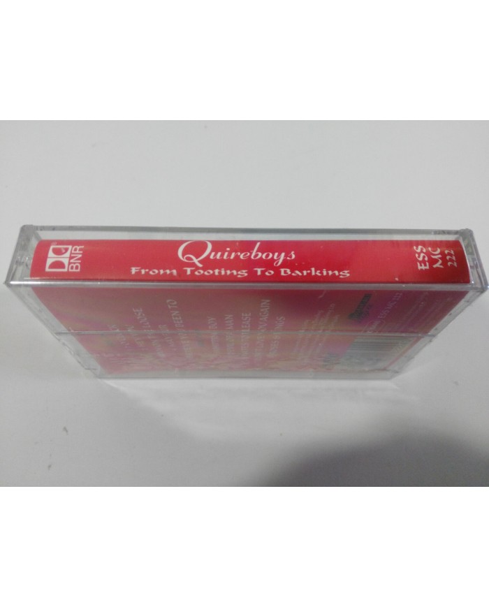 QUIREBOYS FROM TOOTING TO BARKING CINTA CASSETTE TAPE K7 NEW SEALED NUEVA