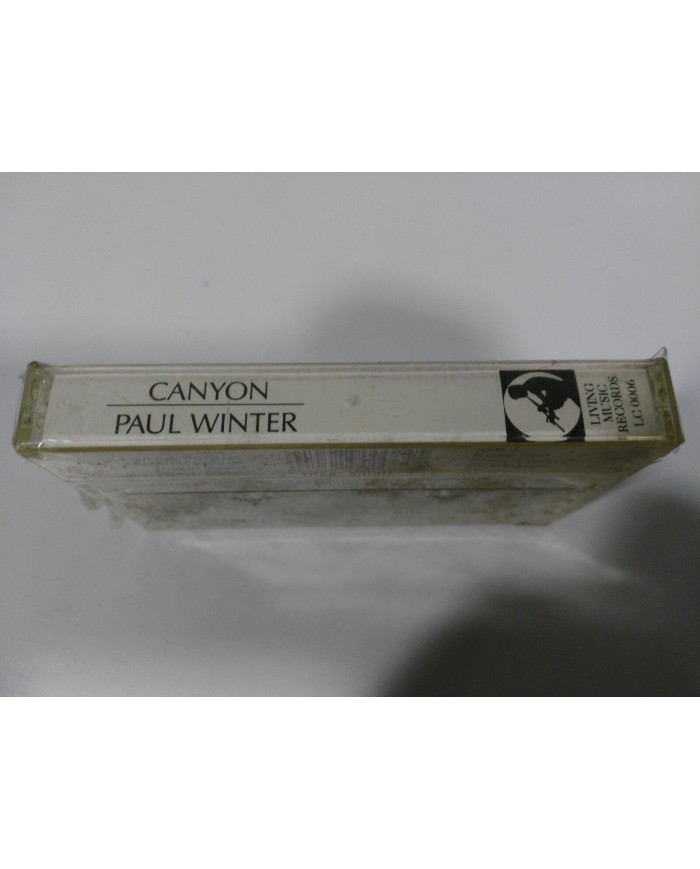 PAUL WINTER CANYON CINTA TAPE CASSETTE 1985 LIVING MUSIC RECORDS LC0006 Am