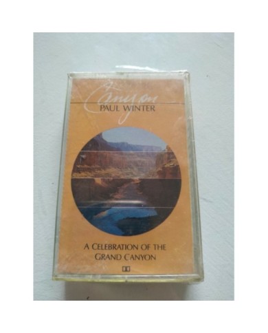 PAUL WINTER CANYON CINTA TAPE CASSETTE 1985 LIVING MUSIC RECORDS LC0006 Am