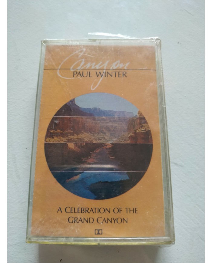 PAUL WINTER CANYON CINTA TAPE CASSETTE 1985 LIVING MUSIC RECORDS LC0006 Am