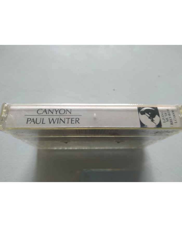 PAUL WINTER CANYON CINTA TAPE CASSETTE 1985 LIVING MUSIC RECORDS LC0006 Am
