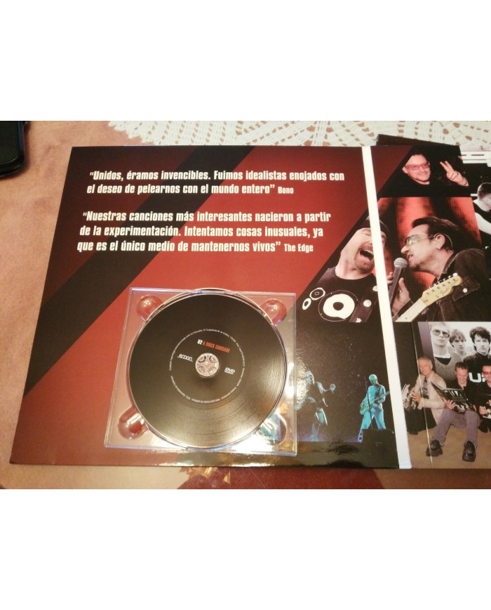 U2 A ROCK CRUSADE DVD EDICION CON FORMA DE VINILO EN DVD ESPAÑOL ENGLISH Am