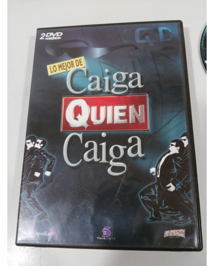 CAIGA QUIEN CAIGA CQC LO MEJOR 2 X DVD GRAN WYOMING HOMBRES DE NEGRO - 3T