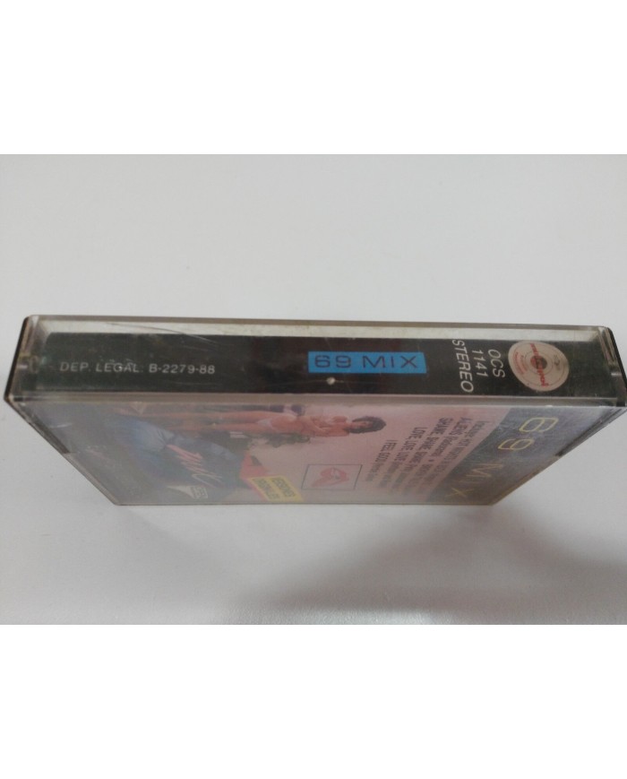 69 MIX CASSETTE TAPE CINTA METROPOL 1988 SPANISH EDITION PAPER LABELS MAX MIX