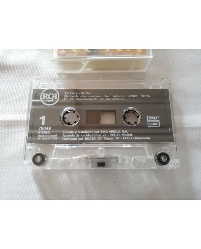 XUXA - XUXA 2 CINTA TAPE CASSETTE SPANISH EDITION RCA UNICA EBAY!!!