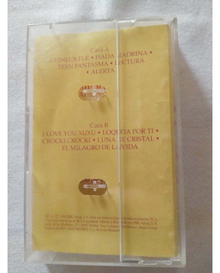 XUXA - XUXA 2 CINTA TAPE CASSETTE SPANISH EDITION RCA UNICA EBAY!!!