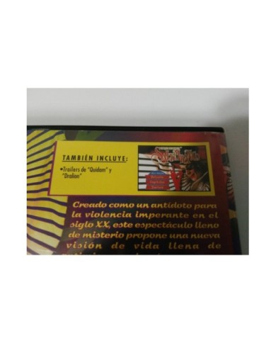 CIRQUE DU SOLEIL SALTIMBANCO DVD + EXTRAS 1994 - 2T CIRQUE DU SOLEIL SALTIMBANCO DVD + EXTRAS 1994 - 2T
