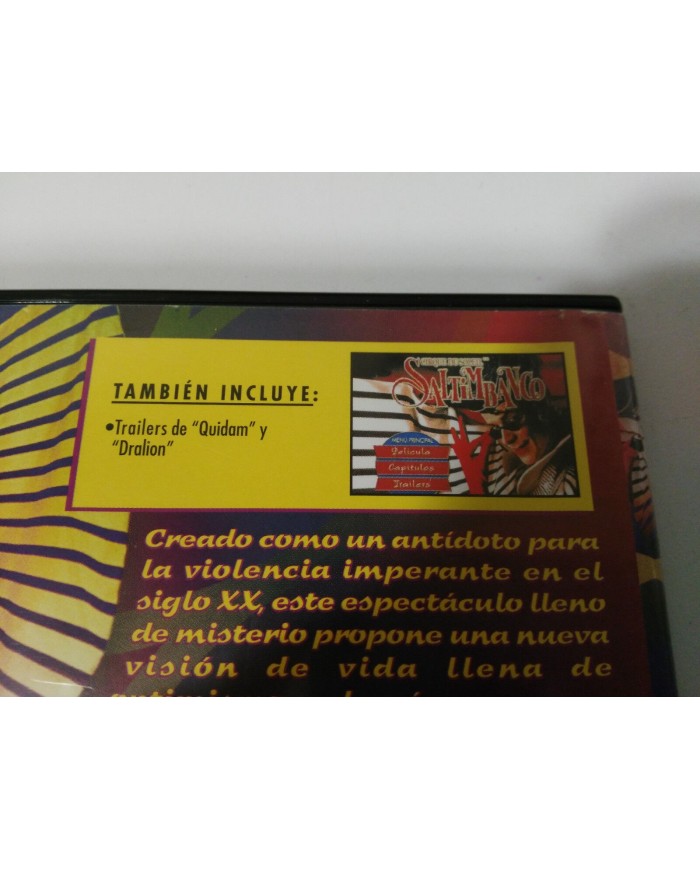 CIRQUE DU SOLEIL SALTIMBANCO DVD + EXTRAS 1994 - 2T